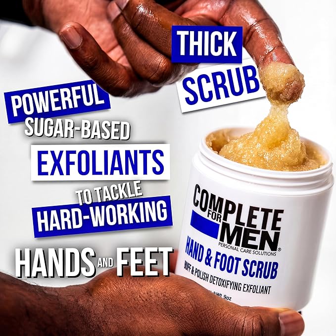 Hand and Foot Scrub: Exfoliating Feet, Hand Exfoliant, Sugar Scrub - Image 4