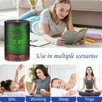 Essential Oil Diffuser- Aromatherapy Diffuser with7 Colors Light and Auto-Off - Image 6