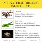 Doppeltree All Natural Caffeine Under Eye Patches & Hydrogel Masks - Image 8