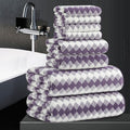 8 Piece Bathroom Towel Set |2 Oversized Bath Towels, 2 Hand Towels, 4 by MAGGEA