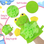 Bath Gloves Loofah for Kids - Image 3