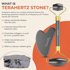 TeraRX® Terahertz Gua Sha & Facial Roller Set – 100% Authentic Terahertz Stone - Image 2