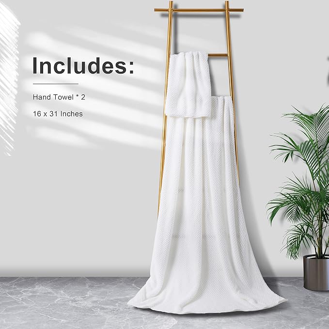 2 Piece Hand Towels Set, 100% Microfiber - Image 6