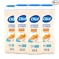 Dial Body Wash, Exfoliate & Restore Cocoa Butter & Orange Extract, 16 Fl Oz by DialSoap