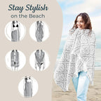 Premium Turkish Beach Towel – Lightweight, Quick Dry Beach Towel, 100% Cotton – - Image 3