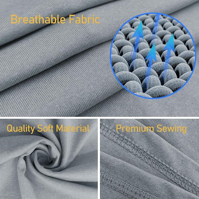 TICONN Neck Gaiter Face Cover Scarf, Neck Warmer Breathable Sun & Wind-proof - Image 4