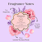 Spongellé French Lavender Daisy Spongette Bath Sponge | Built-in Body Wash & - Image 3