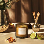 LA JOLIE MUSE Sahara Amber Scented Candle | Bergamot, Clove & Amber | 10 oz Soy - Image 3