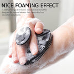 INNERNEED Food-Grade Soft Silicone Body Scrubber Shower Brush Handheld - Image 8