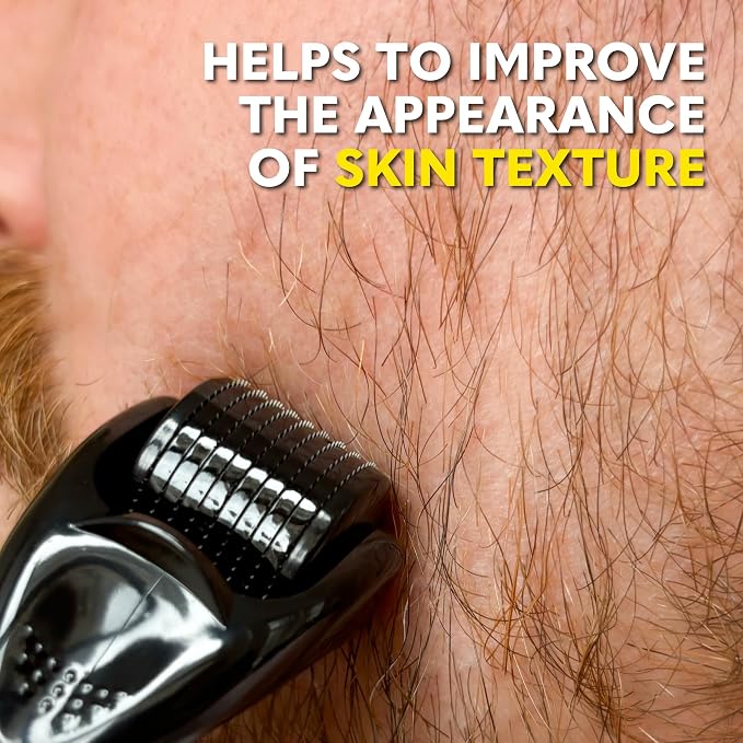 The Beard Club Derma Roller for Face, Body and Scalp - Image 4