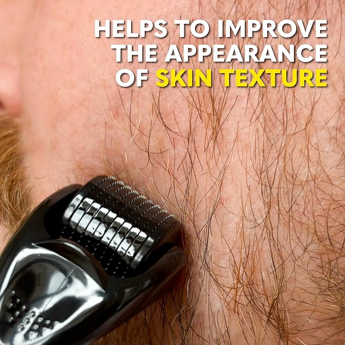 The Beard Club Derma Roller for Face, Body and Scalp - Image 4