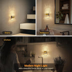 JandCase Night Lights Plug into Wall, Dusk to Dawn Sensor, 3000K Soft White LED - Image 6