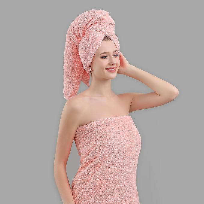Aibaser Towels - Premium 100% Cotton Bath Towels Set, Lightweight and High - Image 3