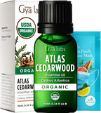 Gya Labs USDA Organic Cedarwood Essential Oil by GyaLabs