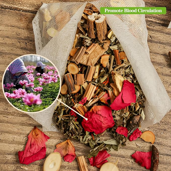 Ginger Chinese Herbal Foot Soak Set – 30 Detox Bags - Image 6