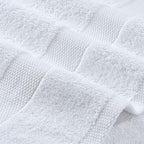 White Bath Towel Set of 6 - Image 7