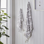 SKL Home Mirage Fringe 100% Turkish Cotton Hand Towel, 16x26 in - Image 5