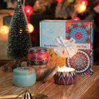 Candle Gift Set for Women, 4 Pack Long Lasting Lavender Scented Soy Candles - Image 4