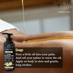 Organic - Vanilla Edible Full Body Massage Oil - No Stain & Non-Sticky | - Image 6