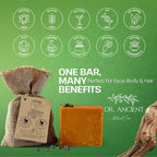 Dr.Ancient Wild Pistacia Bittim Soap Bar, Organic Soap Bars Handcrafted the - Image 3