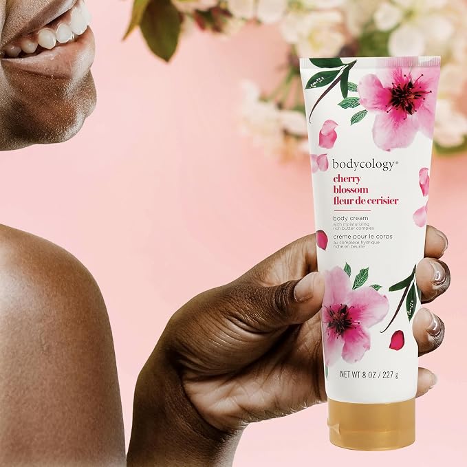 Bodycology Shea Butter Body Cream, Cherry Blossom, 8 oz - Image 6
