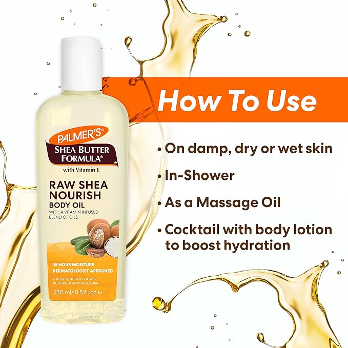Palmer's Shea Formula Raw Shea Body Oil - Image 8