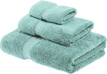 SUPERIOR Egyptian Cotton Pile 3 Piece Towel Set, Includes 1 Bath, 1 Hand by SUPERIOR