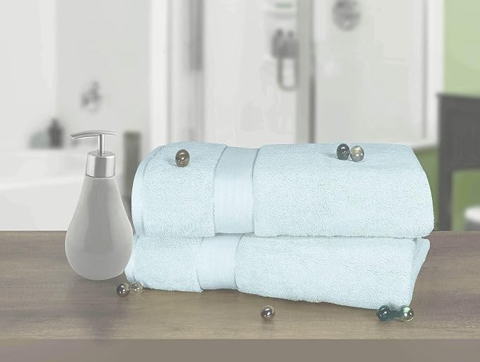 GLAMBURG 700 GSM Premium Oversized Extra Large Cotton Bath Sheet 35x70-100% - Image 4