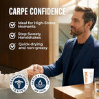 Carpe Sweat Absorbing Hand Lotion, A dermatologist-recommended, smooth lotion - Image 3