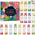 VISRIE 16 Pack Lip Balm, Natural Lip Balm Bulk by VISRIE