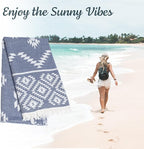 Premium Turkish Beach Towel – 100% Cotton, Quick Dry, Sand Free, Oversized Pool - Image 6