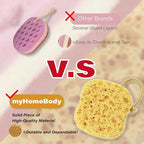 myHomeBody Bath Sponge, Foam Loofah, Body Scrubber - Image 6