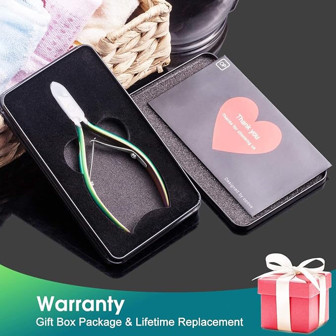 Cuticle Trimmer Cuticle Nippers Clippers Stainless Steel Hangnail Remover - Image 2