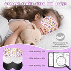 Kids Sleep Mask Eye Cover: 100% Real Natural Pure Silk Eye Mask - Image 2