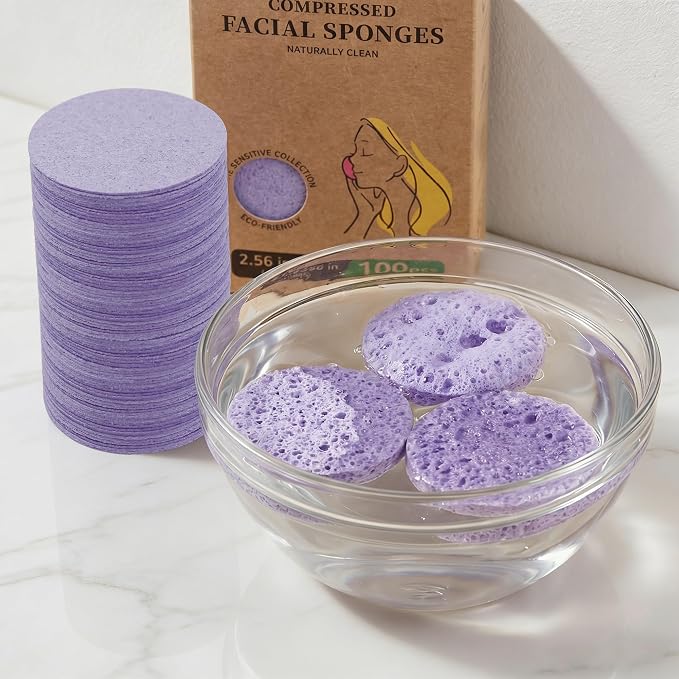 100-Count Compressed Facial Sponges - Image 8