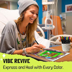 RYVE Adult Coloring Book Set for Adults Relaxation - Image 7