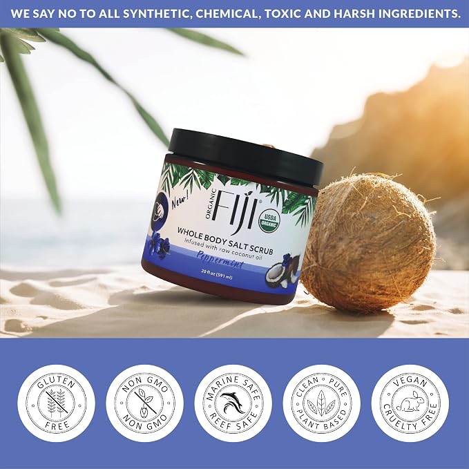 Organic Fiji Whole Body Scrub - Image 7