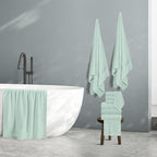 Belizzi Home 100% Cotton Towel Set, Contains 6 Soft Bath Towel, 6 Hand Towels - Image 5