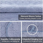 JML Bath Towels, Large Microfiber Towel Set, Ultra Soft, Super Absorbent - Image 3