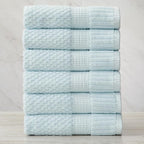 NY Loft 100% Cotton Hand Towel 6 Pack Hand Towel Set | Super Soft & Absorbent - Image 9