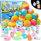 Bath Bombs for Kids with Surprise Inside, 20 Pack Handmade Bath Bomb Gift Set by Unknown