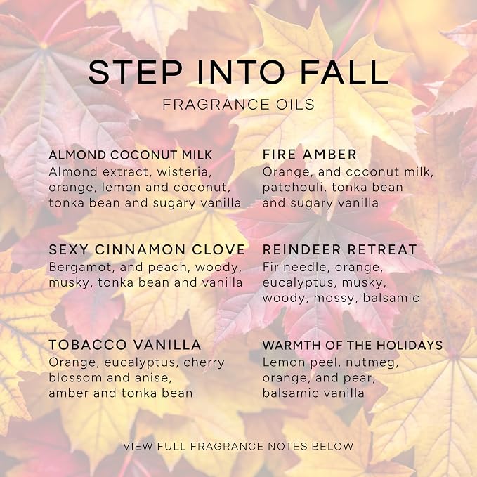 Eternal Essence Oils Step Into Fall Set of 6 Premium Fragrance Oils - Image 2
