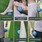 Massage Lacrosse Balls for Myofascial Release, Yoga Deep Tissue Massage - Image 5