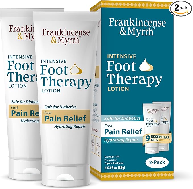 FRANKINCENSE & MYRRH Foot Pain Relief Cream by FRANKINCENSEMYRRH