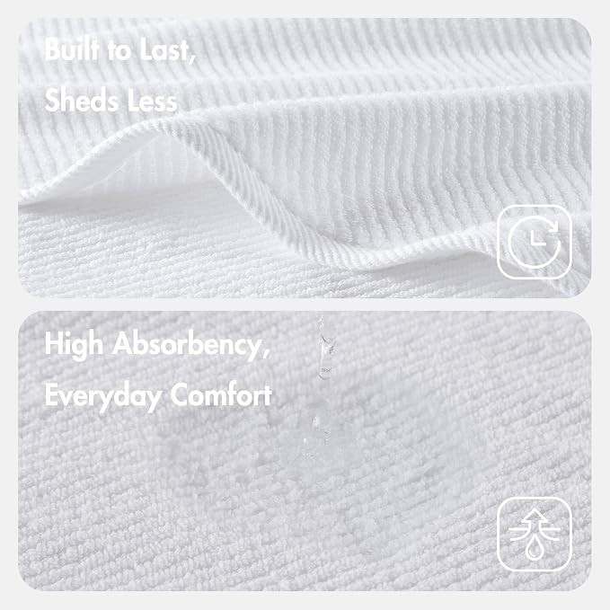Madison Park 4-Piece Hand Towel Set - Image 4
