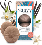 Saavy Naturals Bath Bombs – Relaxing Foaming Fizz Bubbles, Organic Bath Bombs by SaavyNaturals