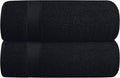 Elvana Home Cotton 2 Pack Oversized Bath Towel Set 28x55 inches, Large Bath by Unknown