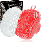 RamPula Face Scrubber & African Net, Silicone Exfoliating Brush by RamPula