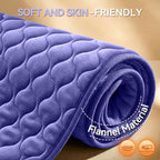 King Size Heating Pad for Back Pain 32"x24" Extra Large Electric Heating Pad - Image 8