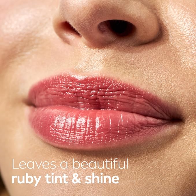 NIVEA Cherry Lip Care, Ruby Tinted Lip Balm Pack - Image 4